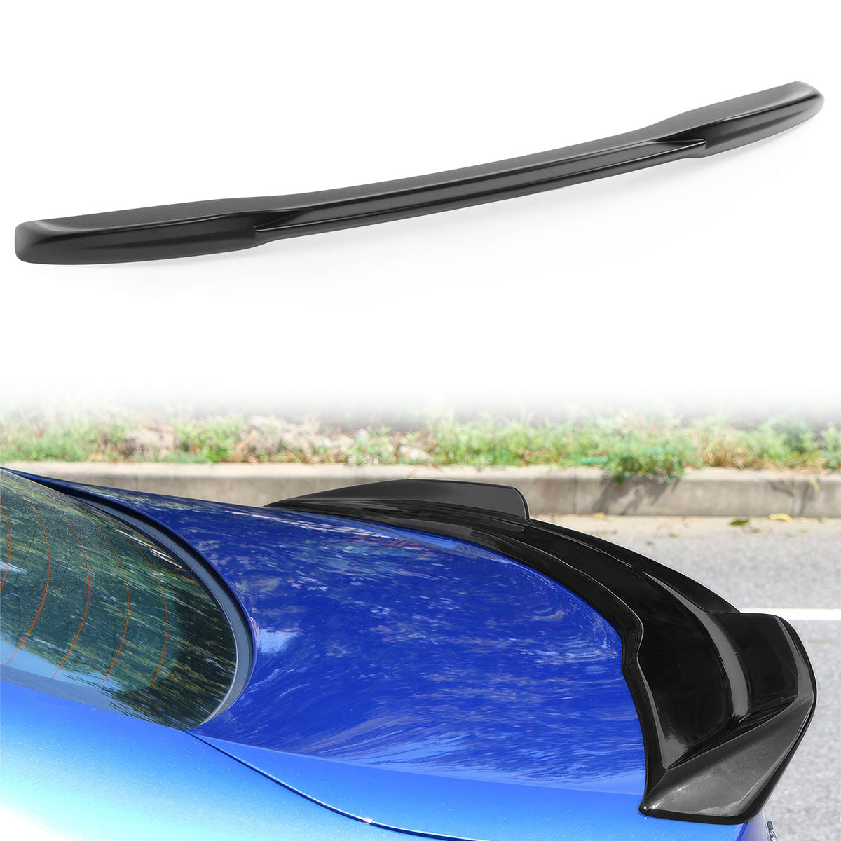 Trunk Spoiler for 2022-2023 Honda Civic 11th Gen Sedan SI RS Style ABS