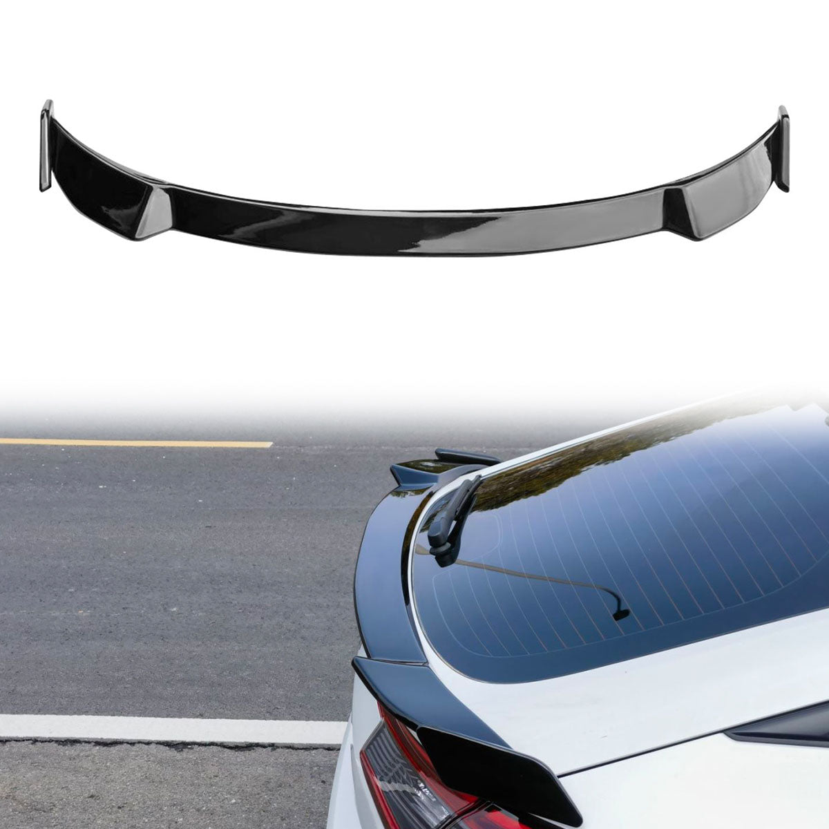 2022-2025 Honda Civic Hatchback IKON Trunk Spoiler ABS