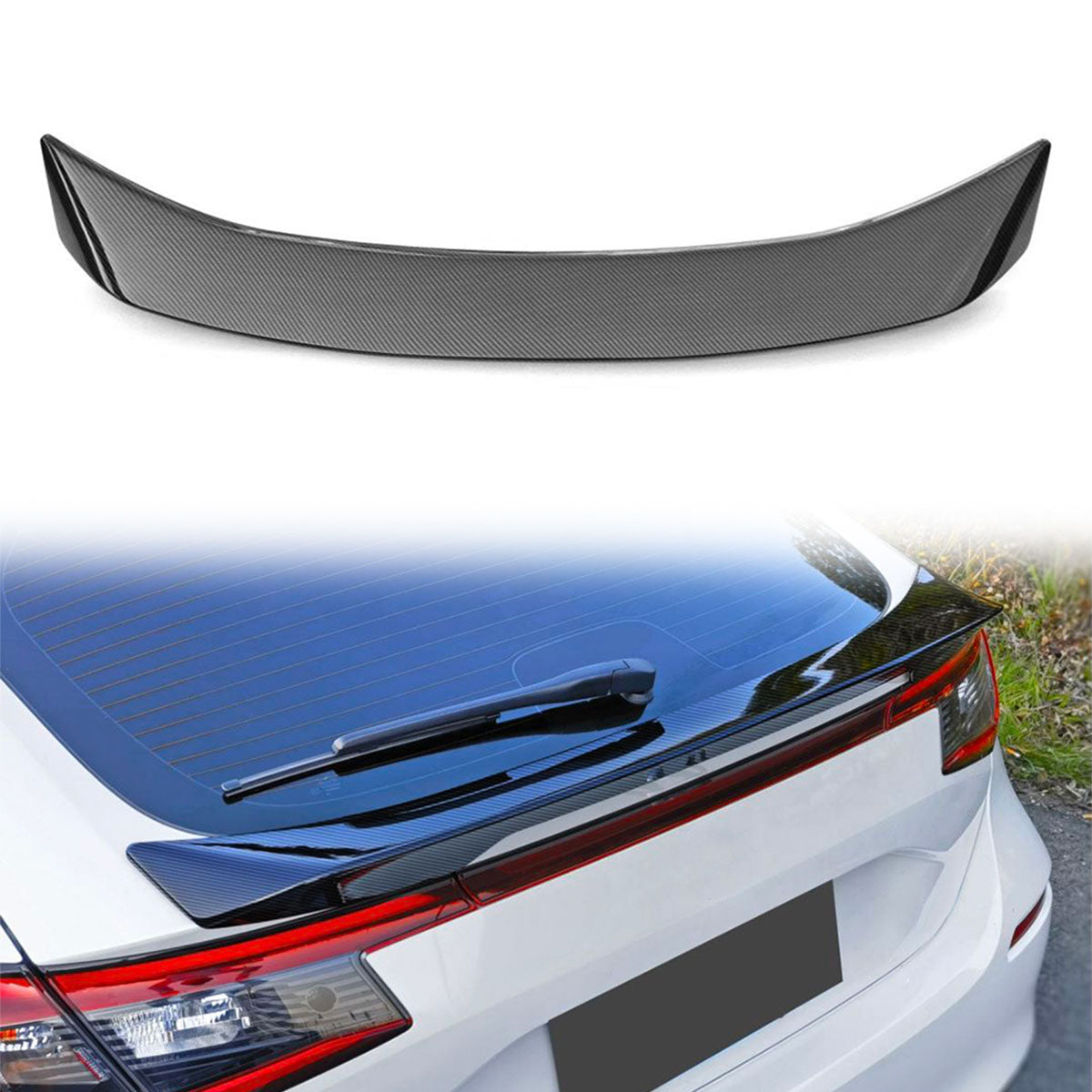 2022-2025 Honda Civic Hatchback Mugen Trunk Spoiler ABS