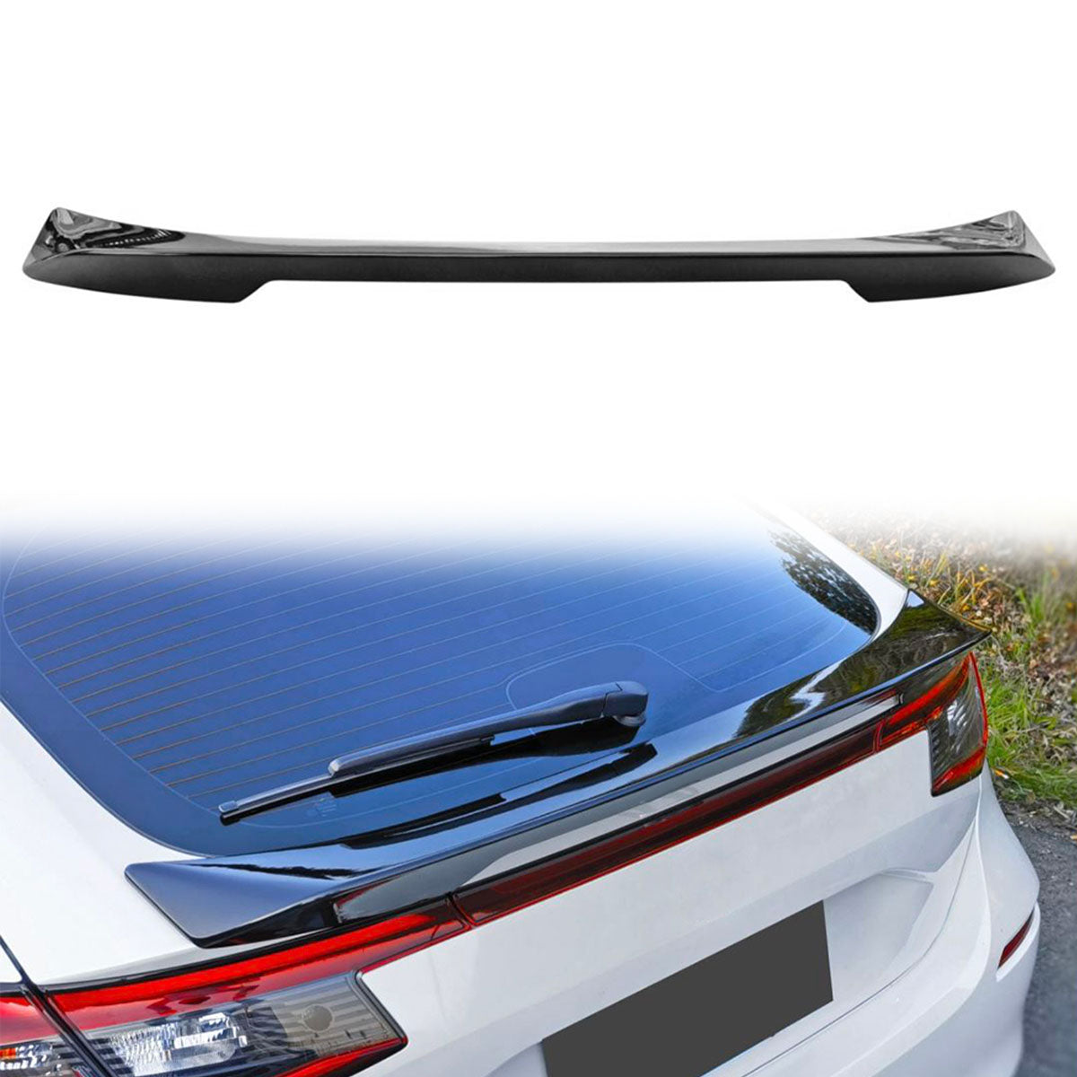 2022-2025 Honda Civic Hatchback Mugen Trunk Spoiler ABS