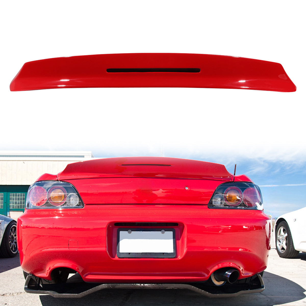 Fits 00-09 Honda S2000 AP1 AP2 TM Trunk Spoiler (FRP)