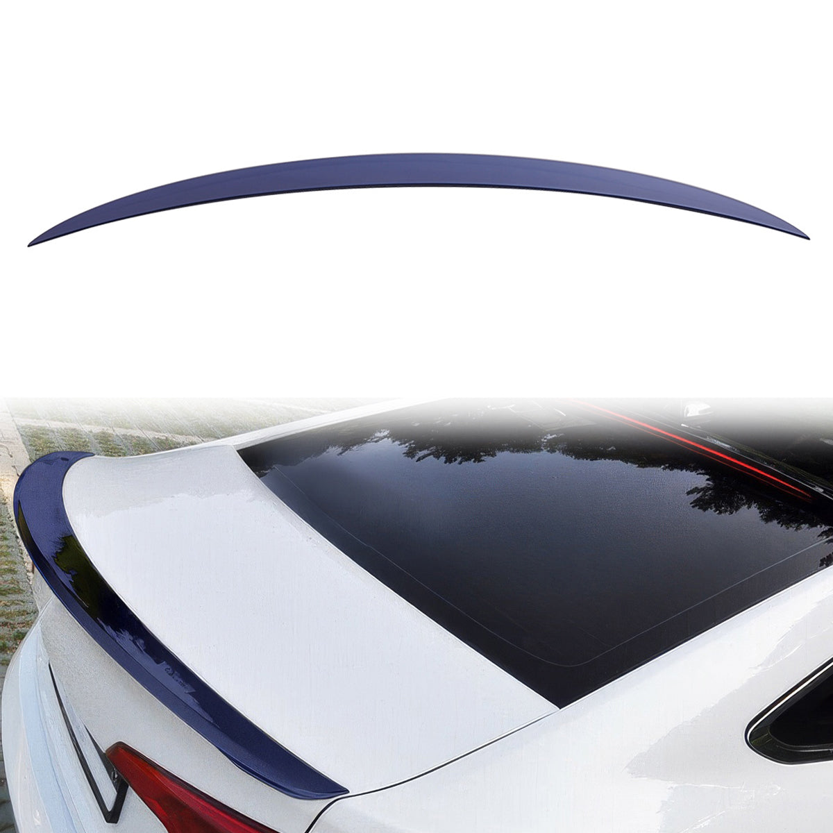 2015-2017 Hyundai Sonata OE Style Trunk Spoiler Wing Painted ABS