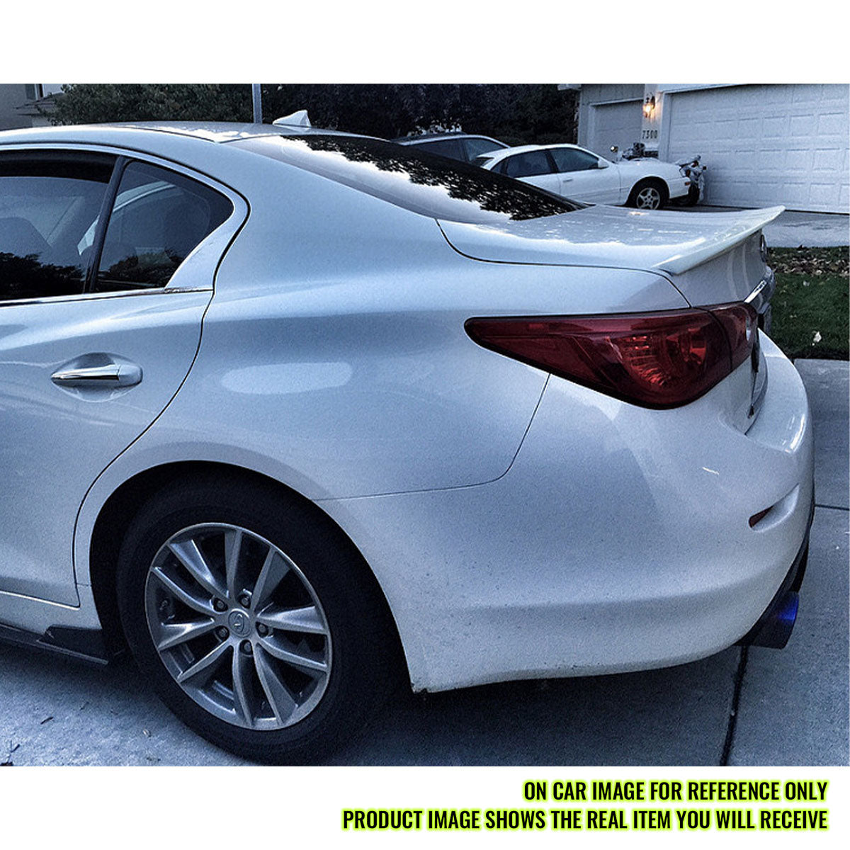 2014-2024 Infiniti Q50 ER Style Trunk Spoiler ABS