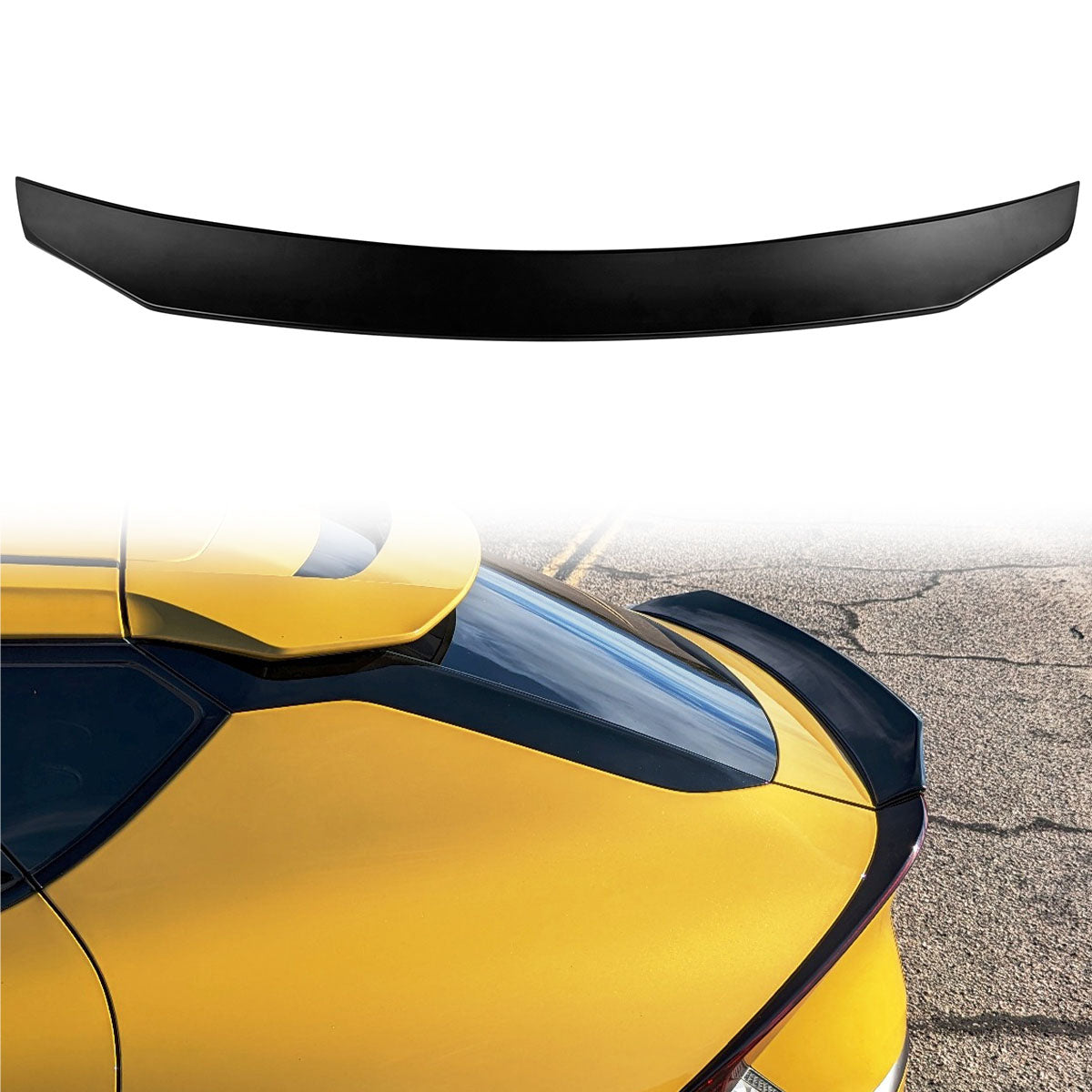 2021-2025 Kia EV6 5DR SUV X Style Rear Trunk Spoiler Wing