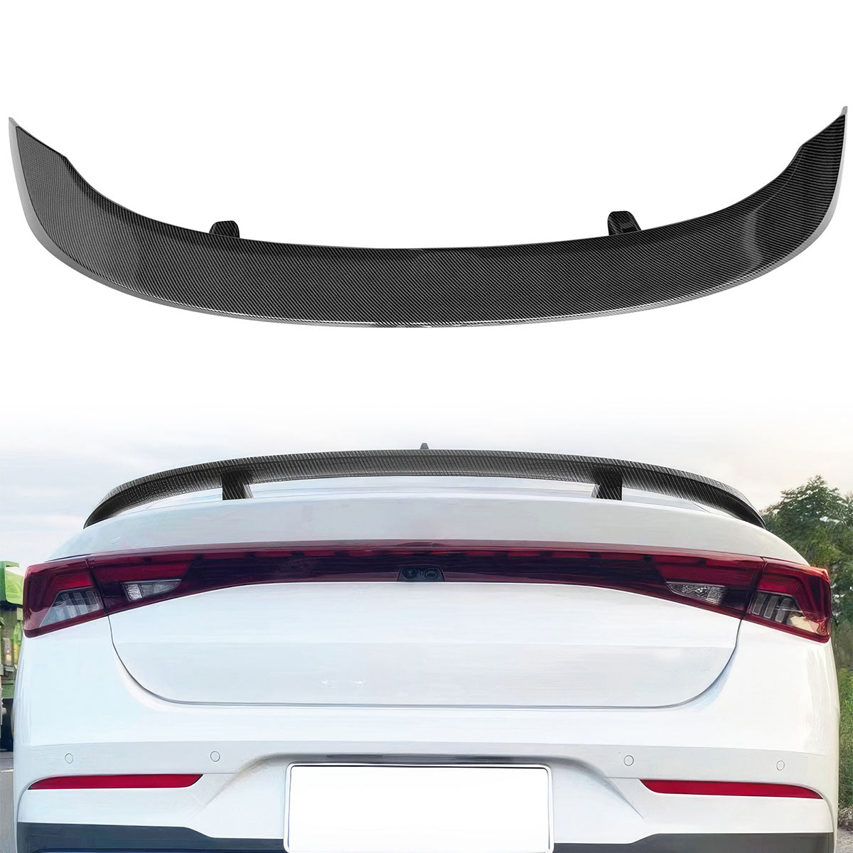 2021-2025 Kia K5 MG Style Rear Trunk Spoiler Wing Lip ABS