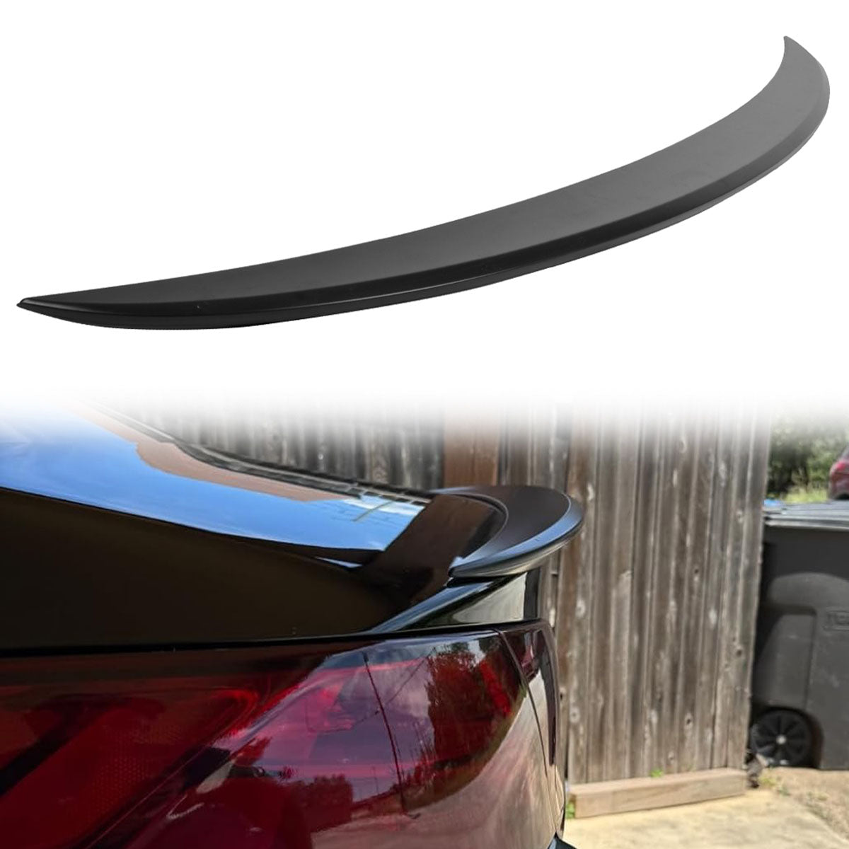 2014-2015 Kia Optima K5 V2 Flush Mount Trunk Spoiler ABS