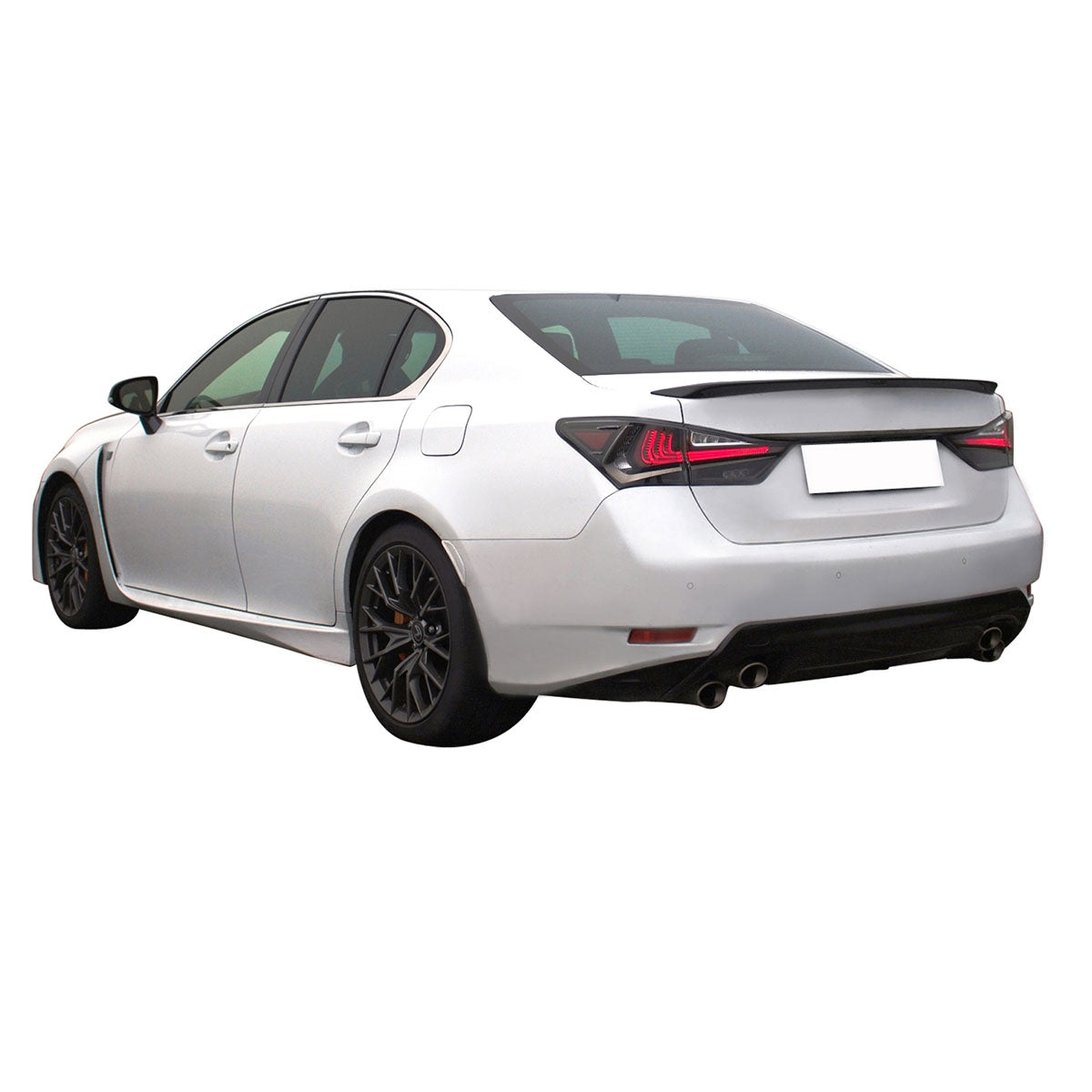 2013-2020 Lexus GS350 F Sport Sedan  Painted Trunk Spoiler ABS