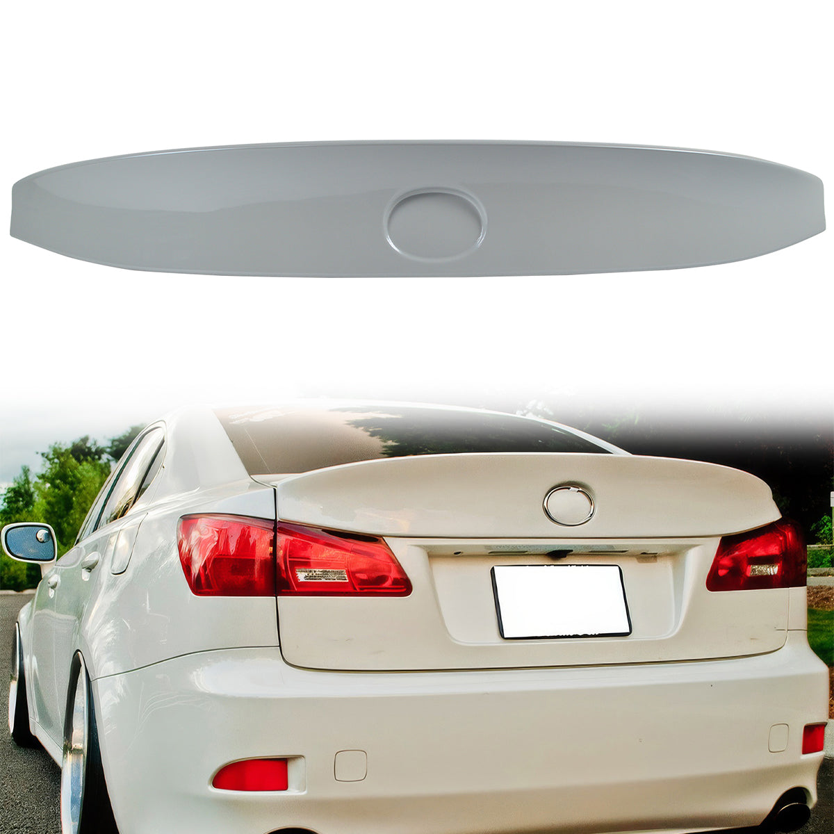 2006-2013 Lexus IS250 IS350 ISF Sedan Saloon Rear Spoiler Wing