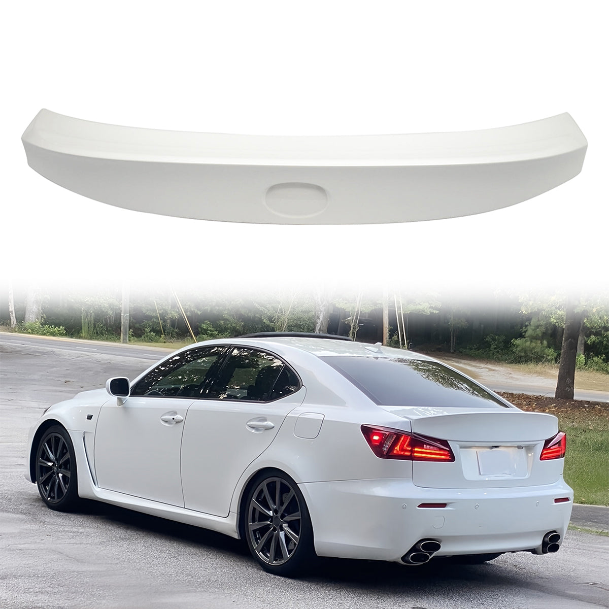 2006-2013 Lexus IS250 IS350 ISF Sedan Saloon Rear Spoiler Wing