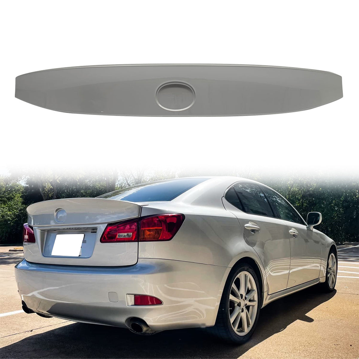 2006-2013 Lexus IS250 IS350 ISF Sedan Saloon Rear Spoiler Wing
