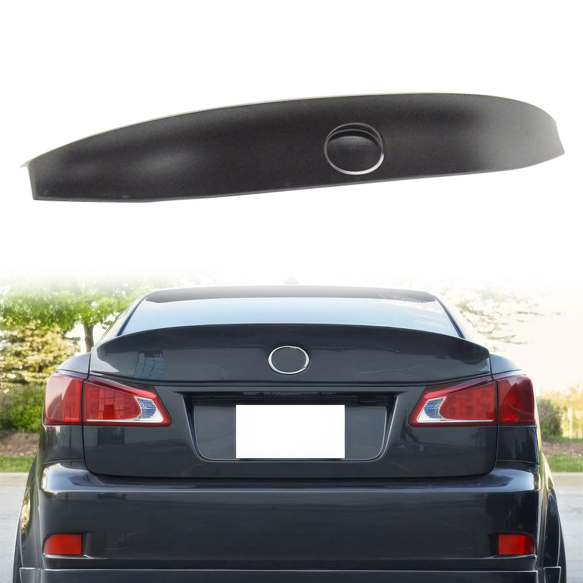 2006-2013 Lexus IS250 IS350 ISF Sedan Saloon Rear Spoiler Wing
