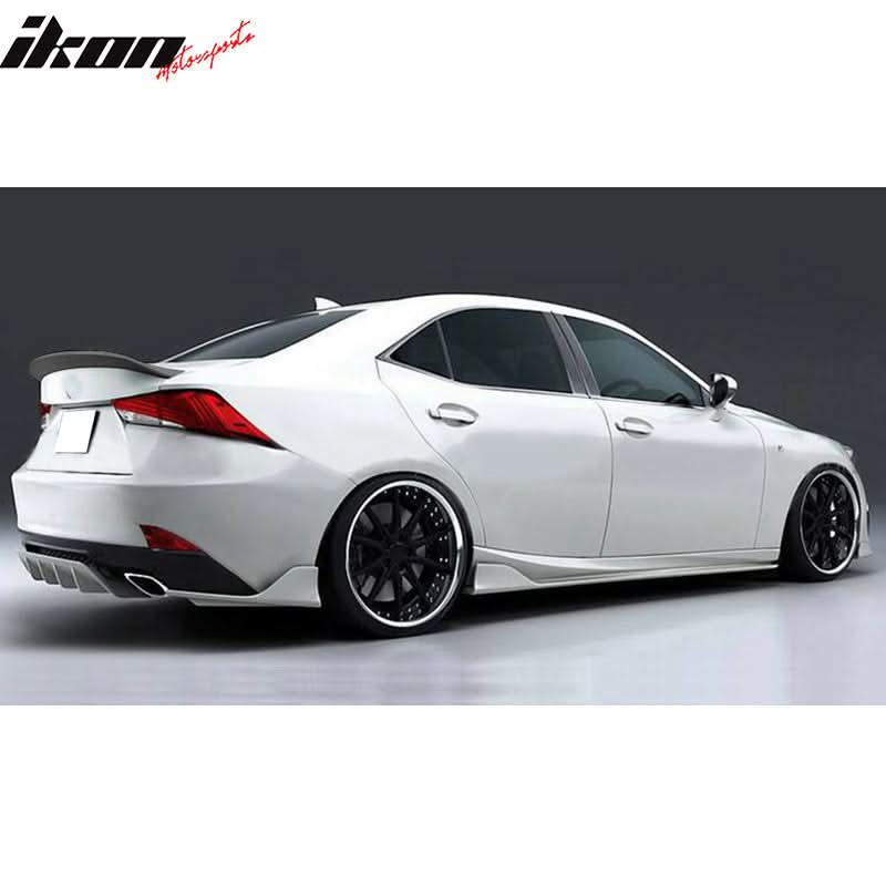 2014-2020 Lexus IS250 IS300 IS350 Type A Painted #077 Trunk Spoiler