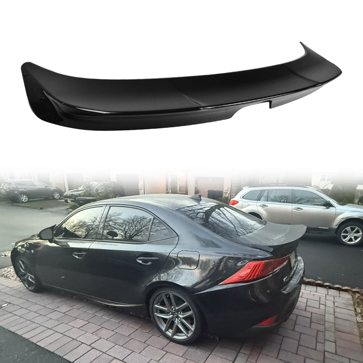 2014-2020 Lexus IS250 IS350 Trunk Spoiler ABS