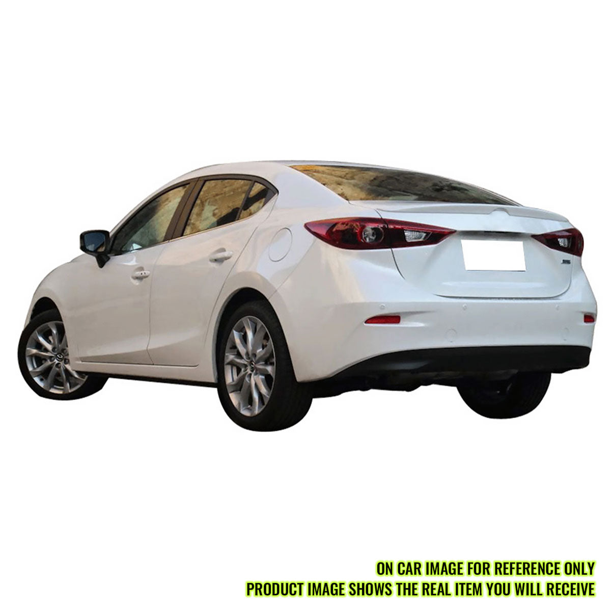 Matte Fits 14-18 Mazda 3 Mazda3 Sedan Flush Factory Trunk Spoiler
