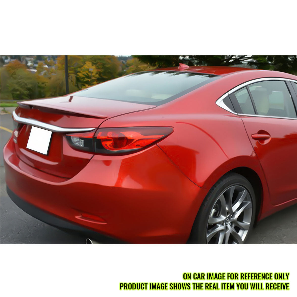 2014-2021 Mazda 6 Sedan Flush mount Painted Trunk Spoiler ABS