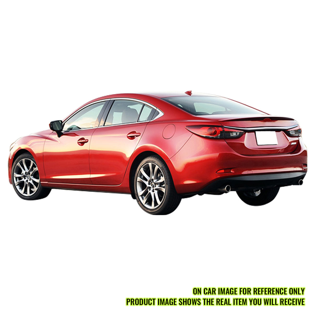2014-2021 Mazda 6 Sedan Flush mount Painted Trunk Spoiler ABS