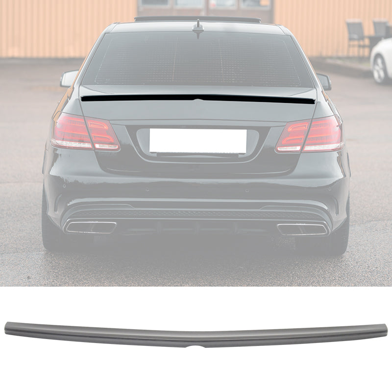 2010-2012 Mercedes Benz W212 Euro Style Unpainted Rear Spoiler Wing PU