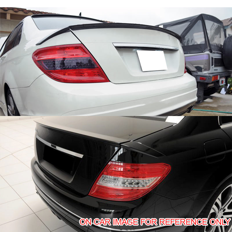 2008-2014 Mercedes Benz C-Class W204 B Style Trunk Spoiler ABS