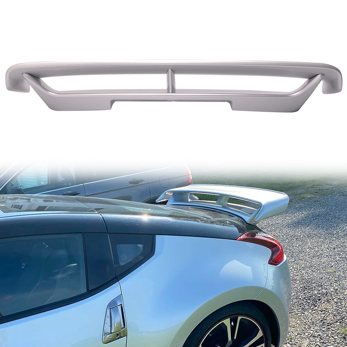 2009-2021 Nissan 370Z Coupe Rear Trunk Spoiler Ducktail Wing Lip ABS