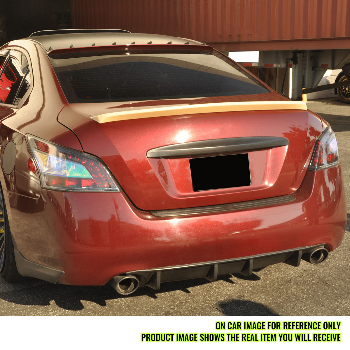 2009-2015 Nissan Maxima A35 Sedan ST Style Trunk Spoiler Wing Lip ABS