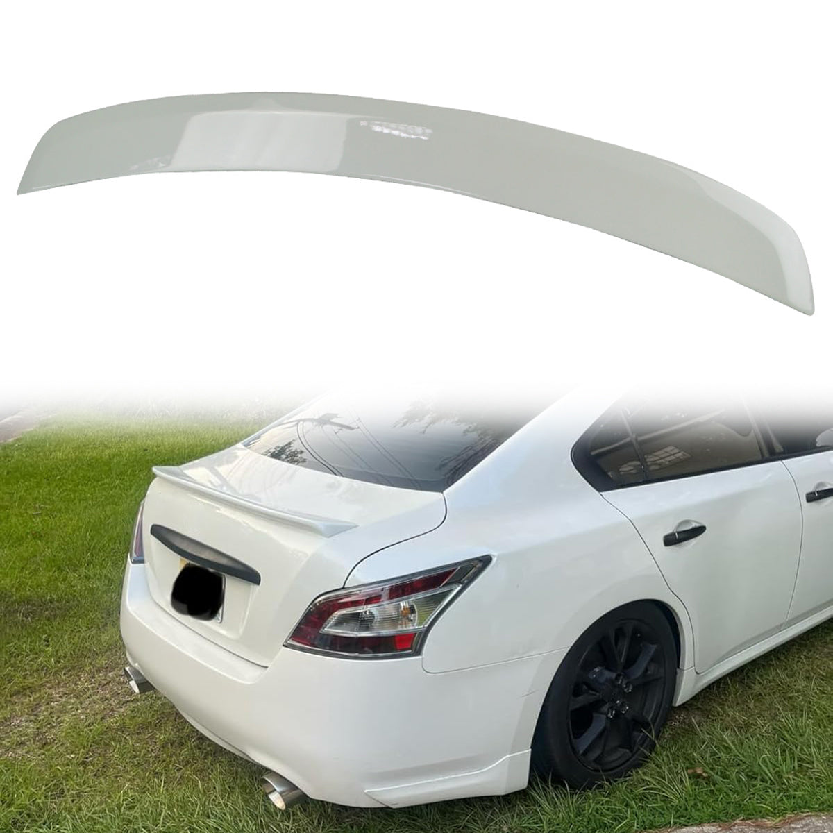 2009-2015 Nissan Maxima A35 Sedan ST Style Trunk Spoiler Wing Lip ABS