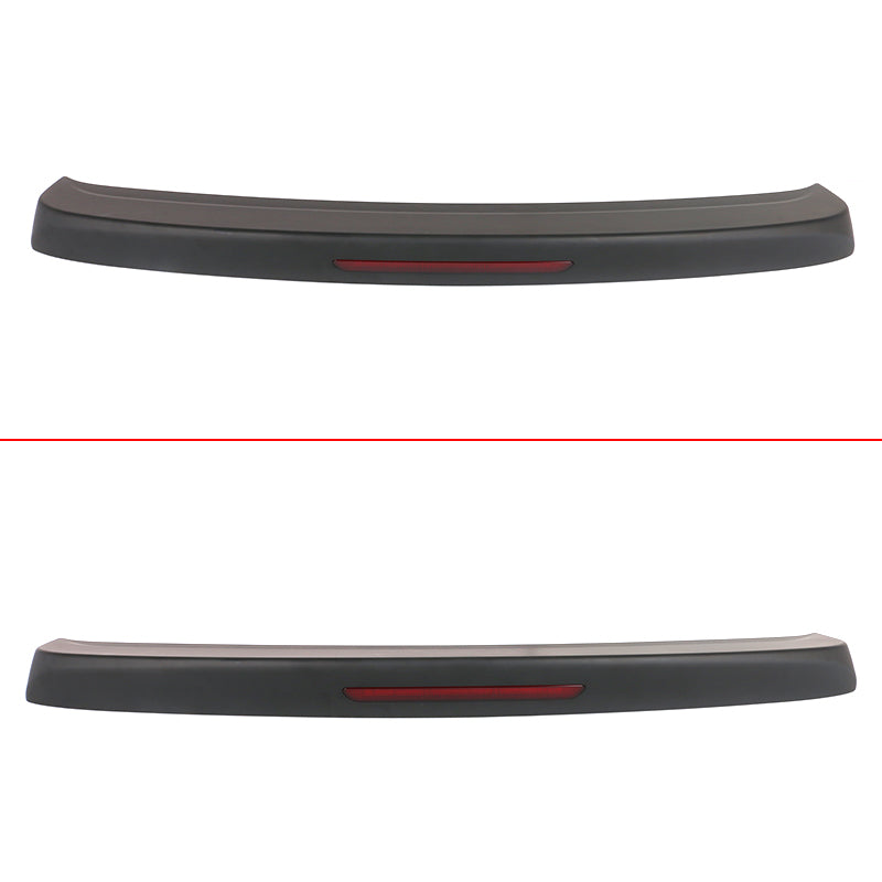 2012-2019 Nissan Versa 4 Door Matte Black Rear Spoiler Wing ABS