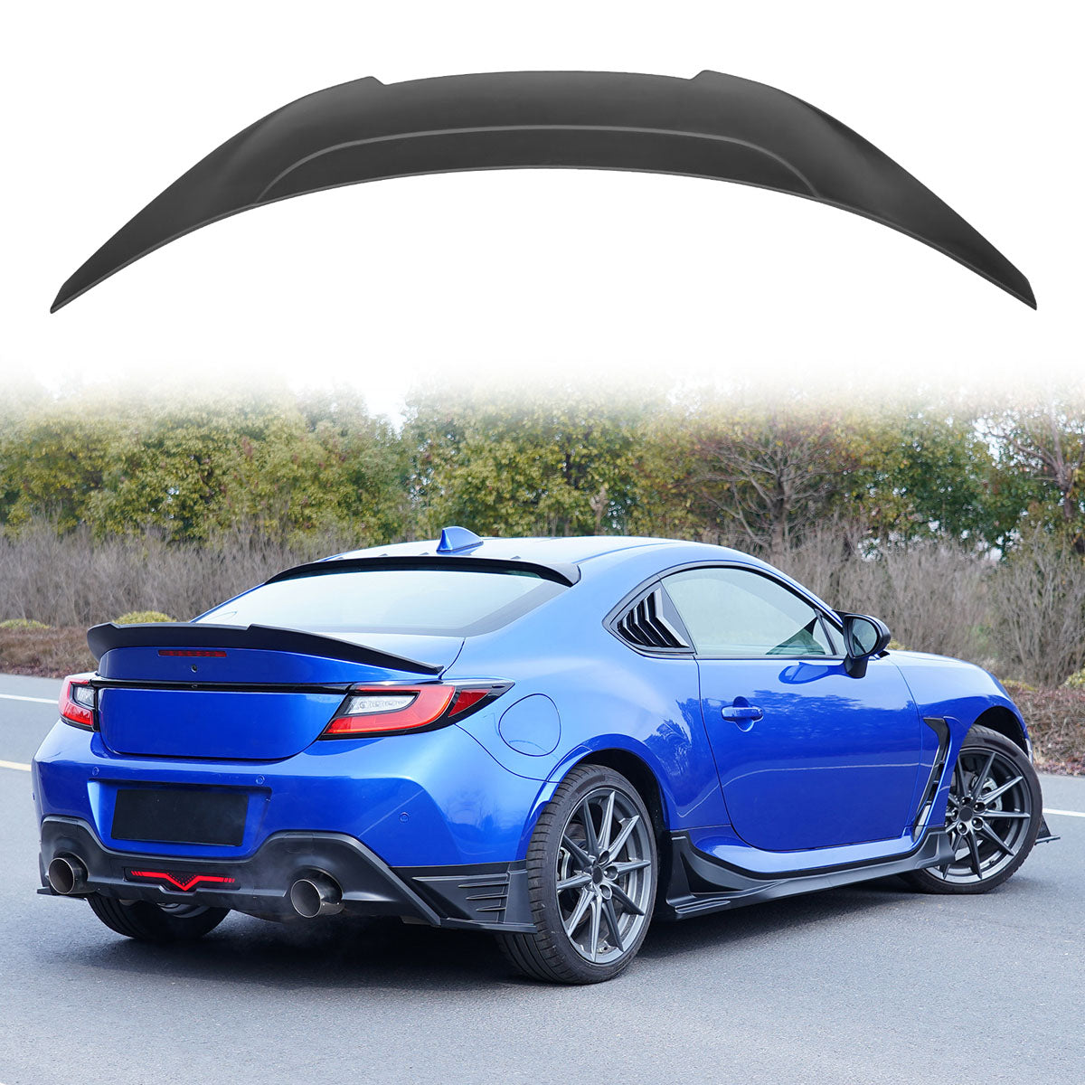 2022-2025 Subaru BRZ Toyota GR86 V Trunk Spoiler