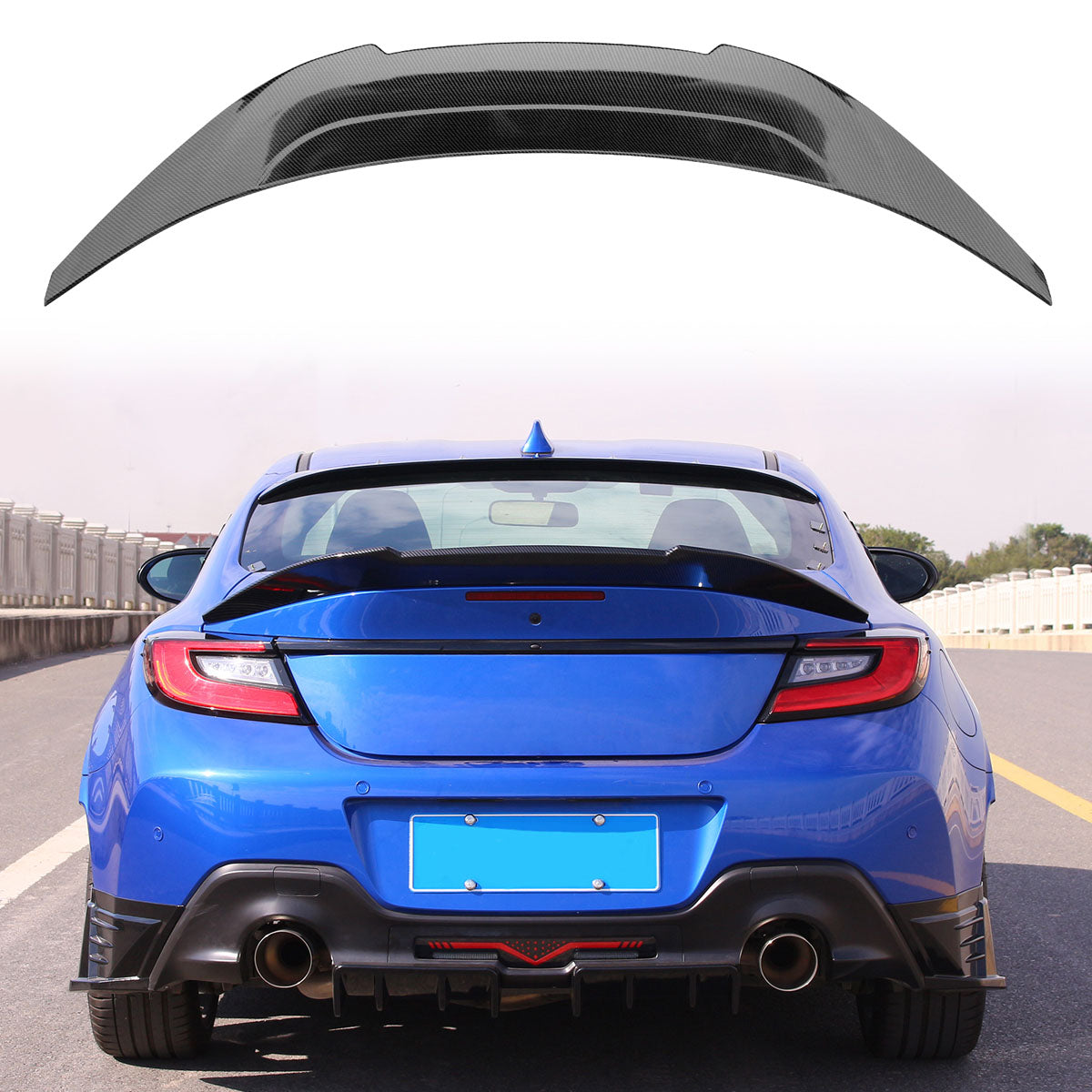 2022-2025 Subaru BRZ Toyota GR86 V Trunk Spoiler