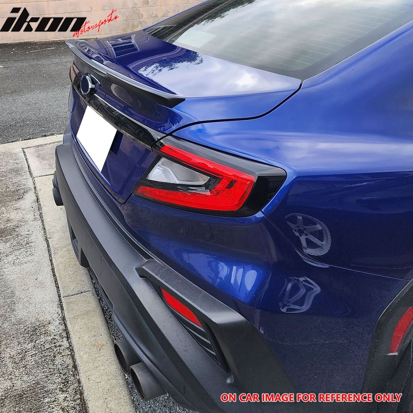 2022-2024 Subaru WRX D Style Painted #K7X Rear Trunk Spoiler ABS