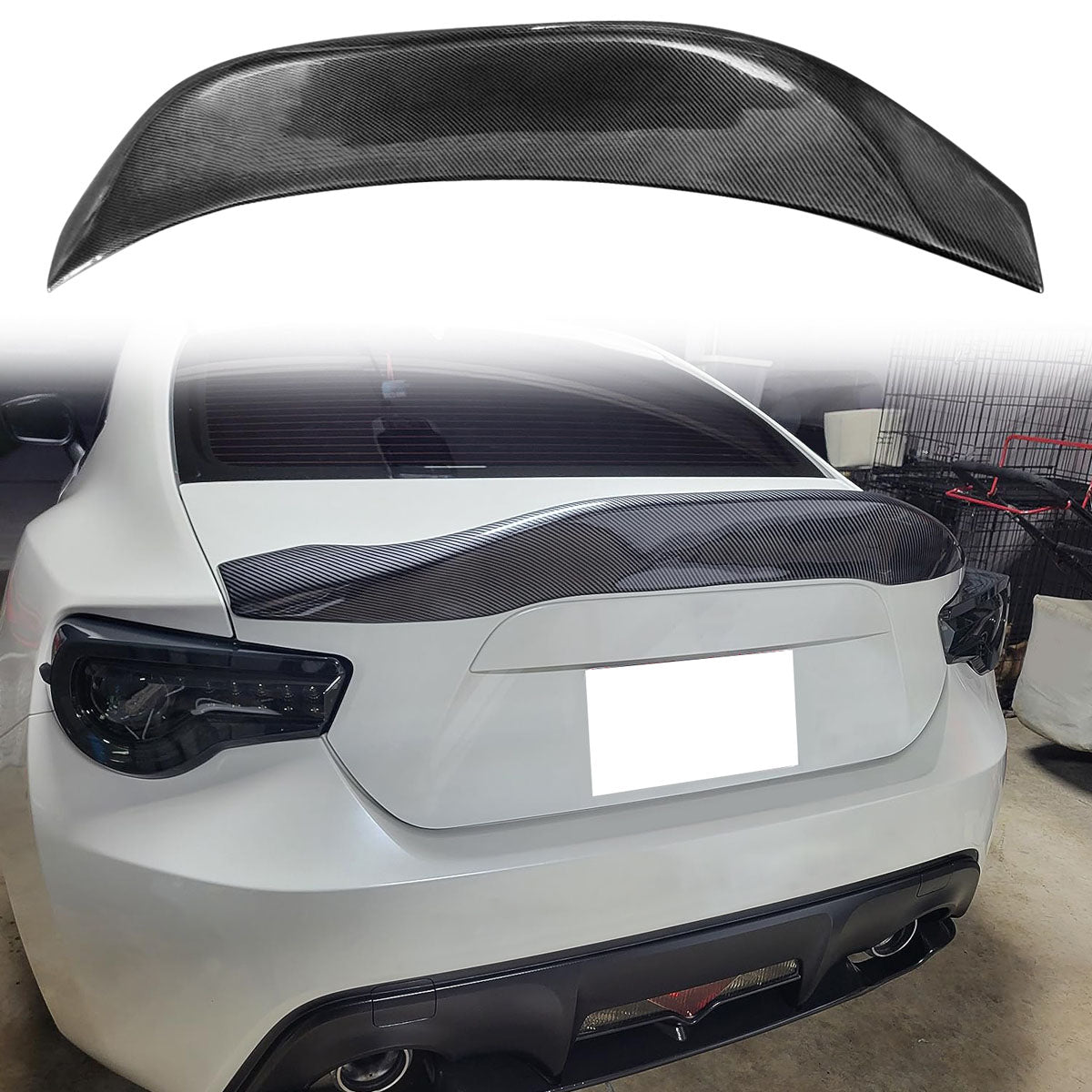 2013-2020 Scion FRS/Subaru BRZ/Toyota 86 Trunk Spoiler Carbon Fiber