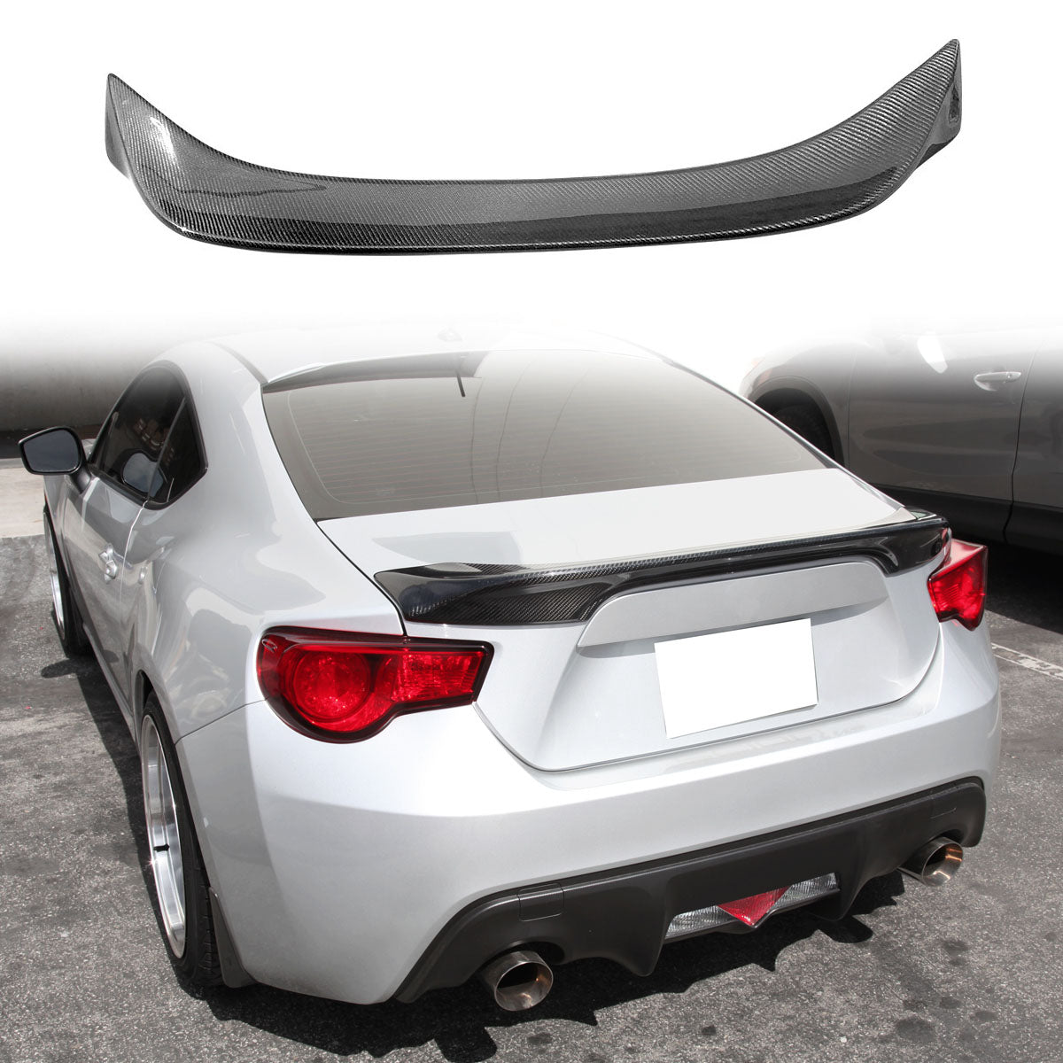 2013-2020 Scion FRS/Subaru BRZ/Toyota 86 TRD Trunk Spoiler Carbon Fibe