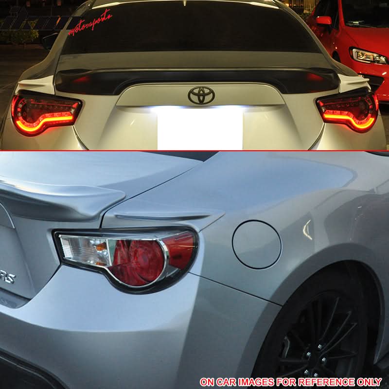 2013-2020 Scion FRS Subaru BRZ Toyota 86 #D4S Trunk Spoiler Side Wing