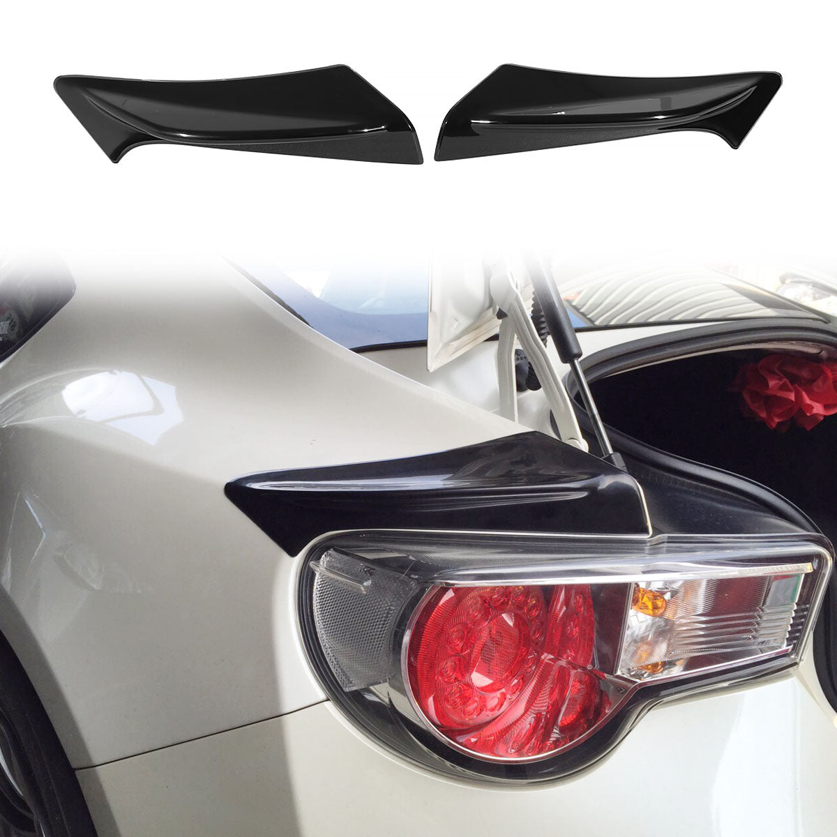 2013-2020 Scion FRS Subaru BRZ Toyota 86 Trunk Side Spoiler Splitter