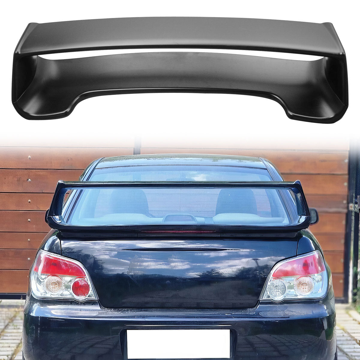 2002-2007 Subaru Impreza WRX Sti OE Trunk Spoiler w/ 3RD Brake Light