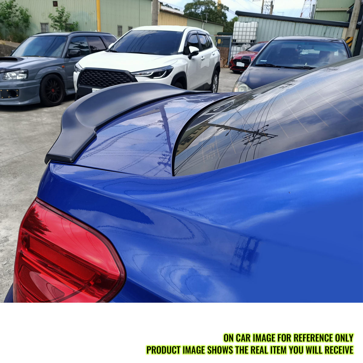 2015-2021 Subaru WRX PSM Style Gloss Black Rear Trunk Spoiler ABS