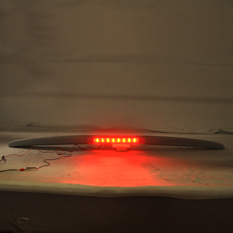 05-09 Subaru Legacy Sedan Black Rear Spoiler Wing LED Brake Light FRP