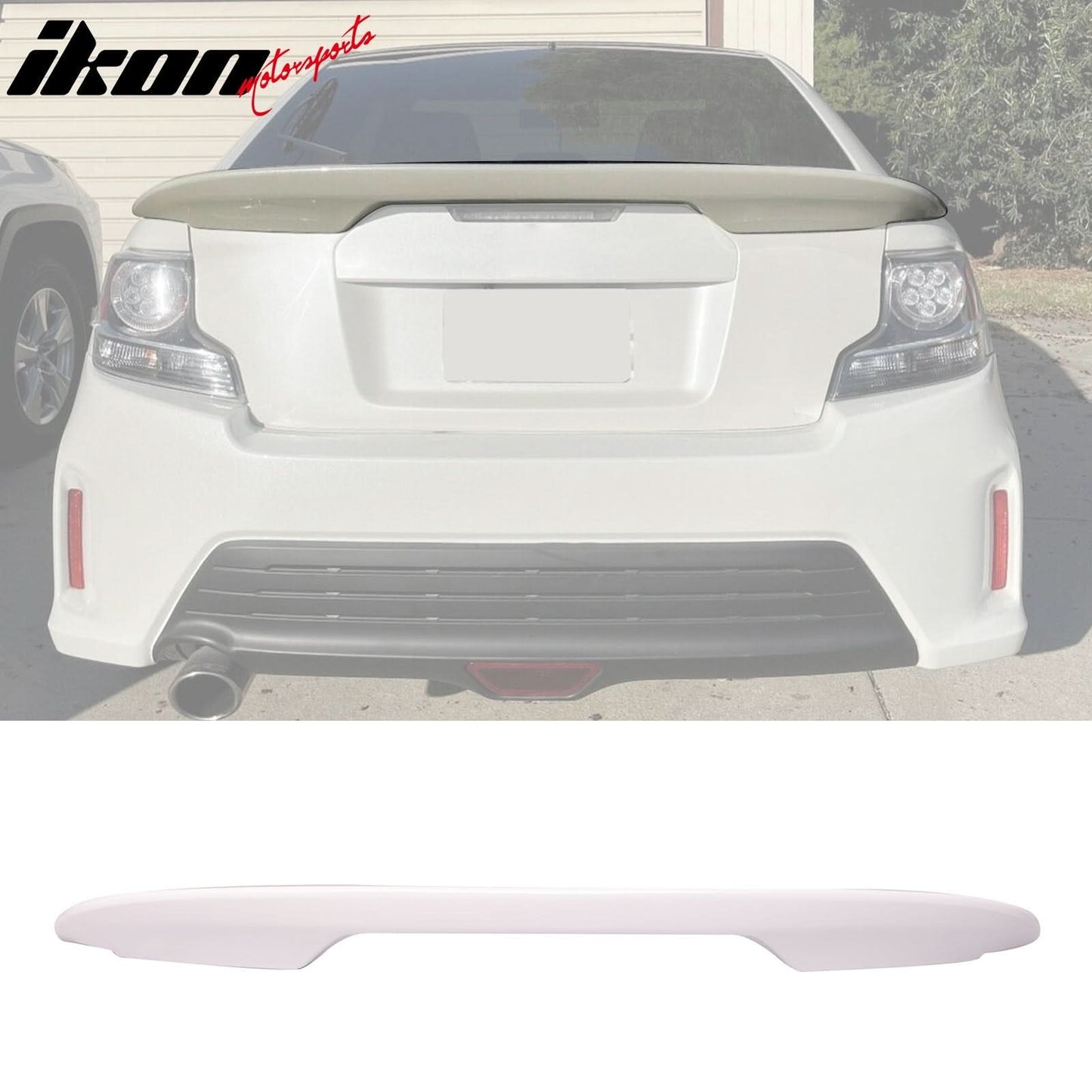 2011-2016 Scion tC Painted Color ABS Rear Spoiler Wing
