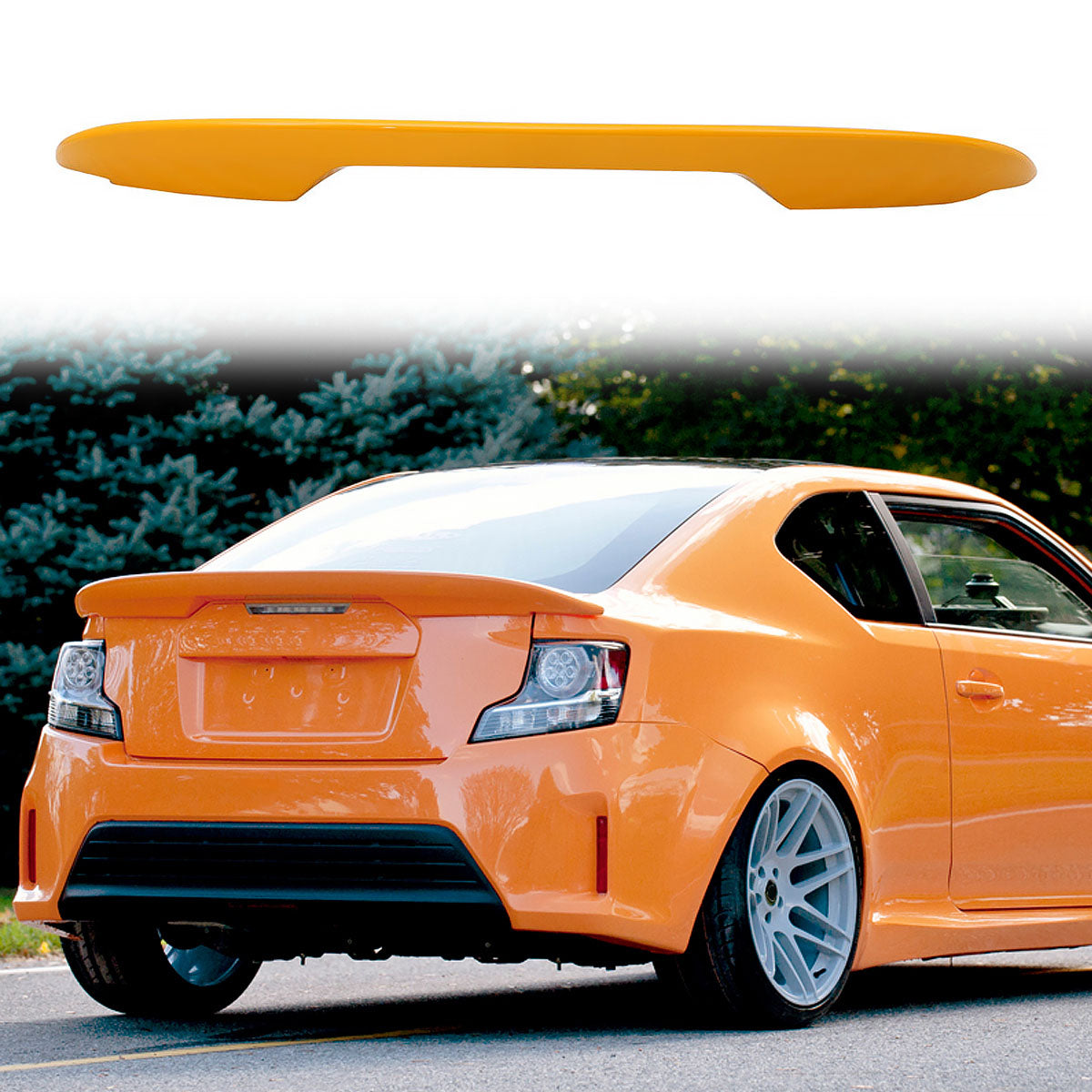 2011-2016 Scion tC Painted Color ABS Rear Spoiler Wing