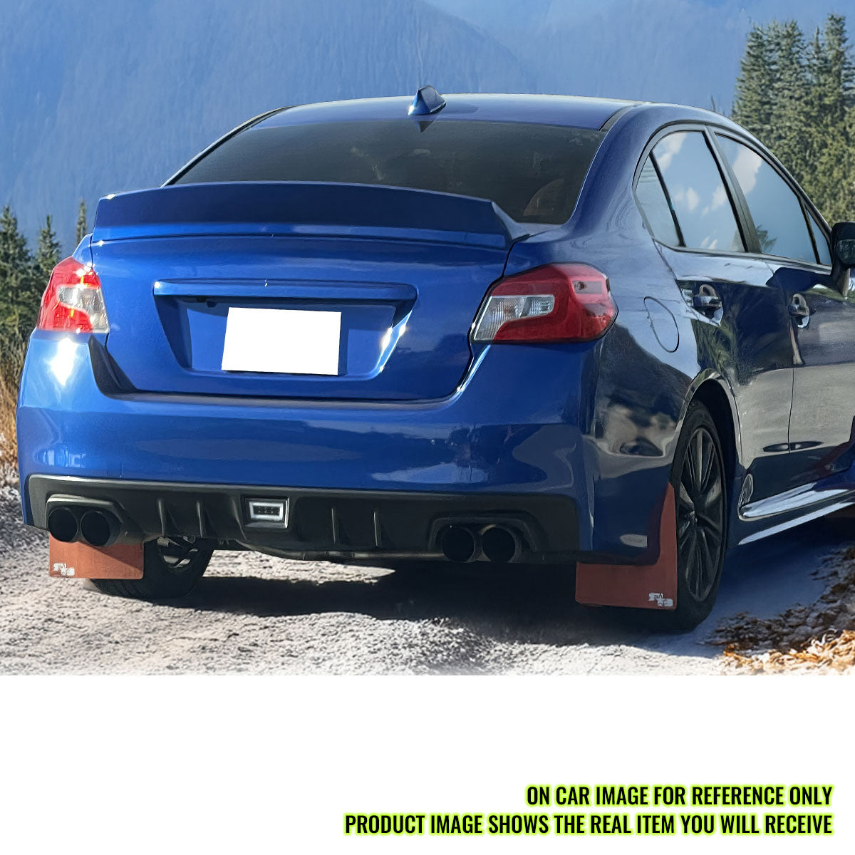 2012-2021 Subaru WRX Impreza Duckbill Matte Black Trunk Spoiler ABS