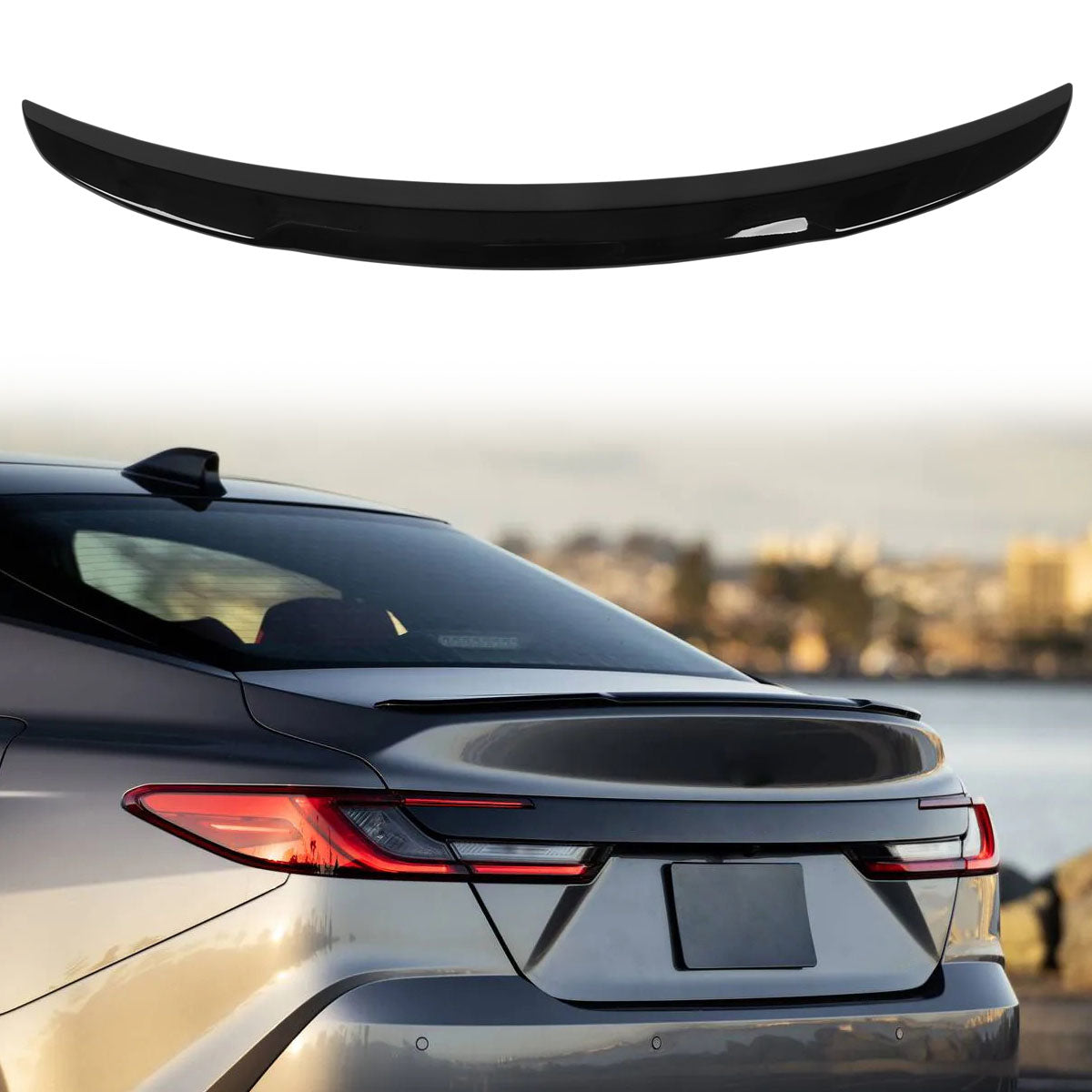 2025-2026 Toyota Camry XV80 9th Gen OE Style Gloss Black Trunk Spoiler