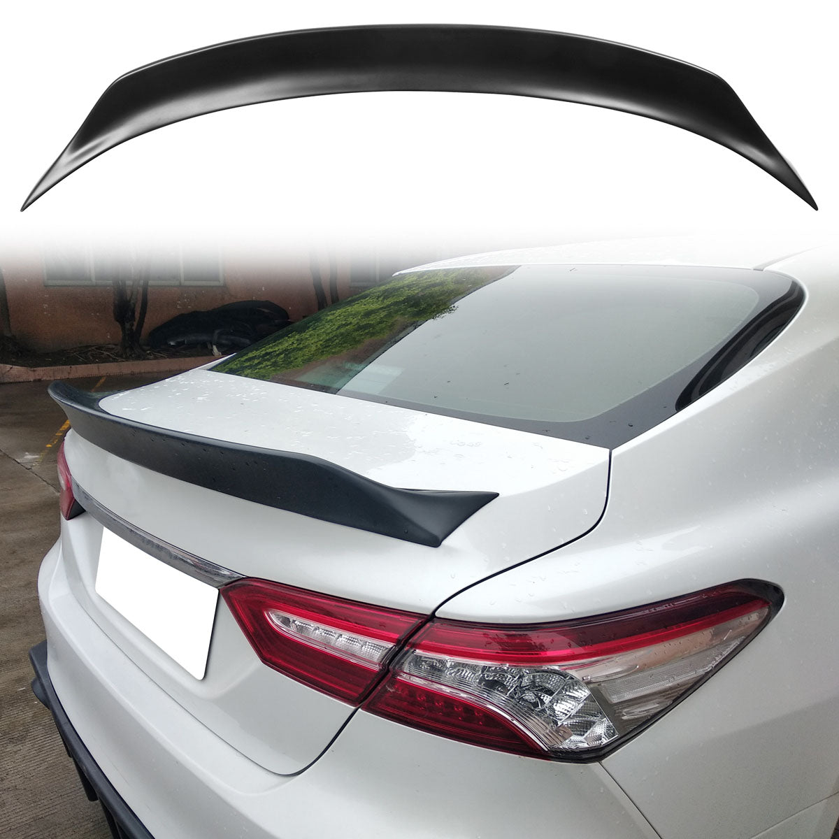 2018-2024 Toyota Camry Duckbill Style Matte Black Rear Spoiler PP