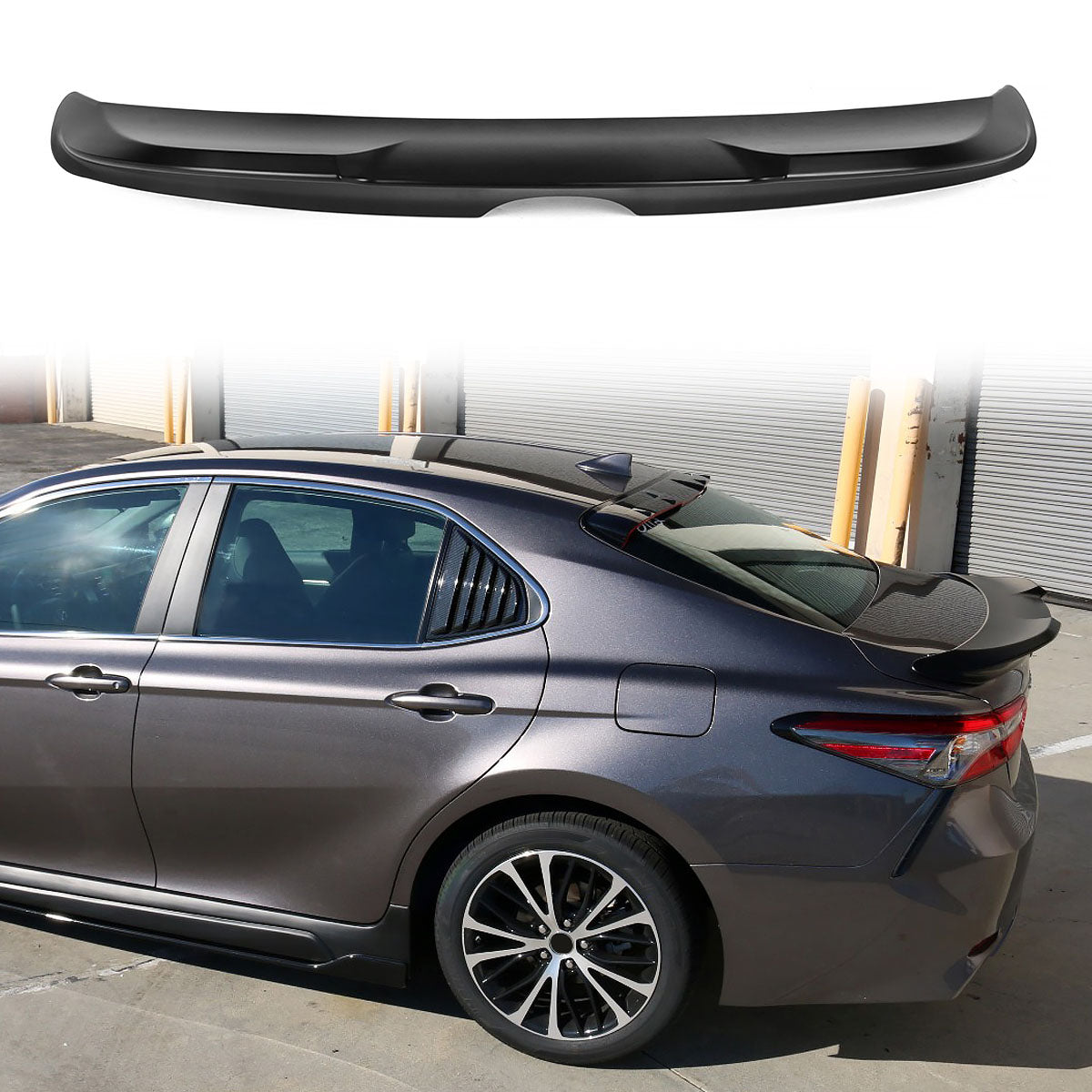 Trunk Spoiler for 2018-2024 Toyota Camry Painted ABS