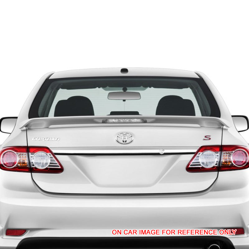 2009-2013 Toyota Corolla Trunk Spoiler W/LED Brake Light OE Style ABS