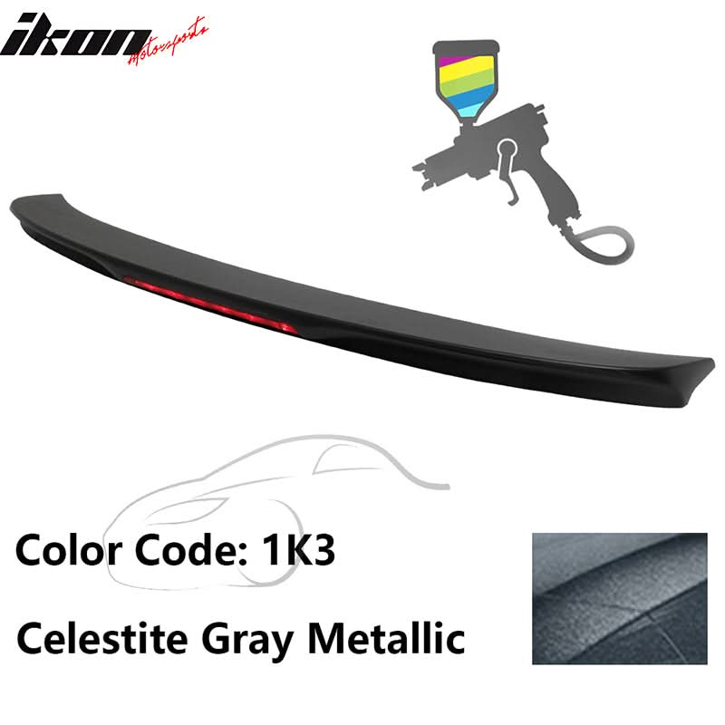 2014-2019 Toyota Corolla OEM Style Trunk Spoiler ABS Painted