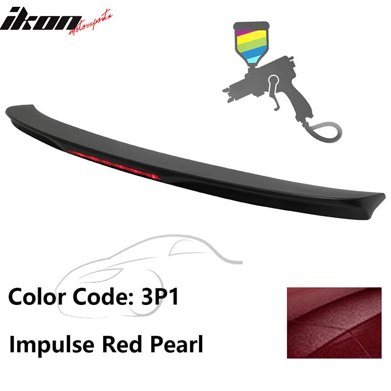 2014-2019 Toyota Corolla OEM Style Trunk Spoiler ABS Painted