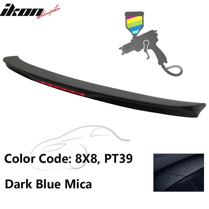 2014-2019 Toyota Corolla OEM Style Trunk Spoiler ABS Painted
