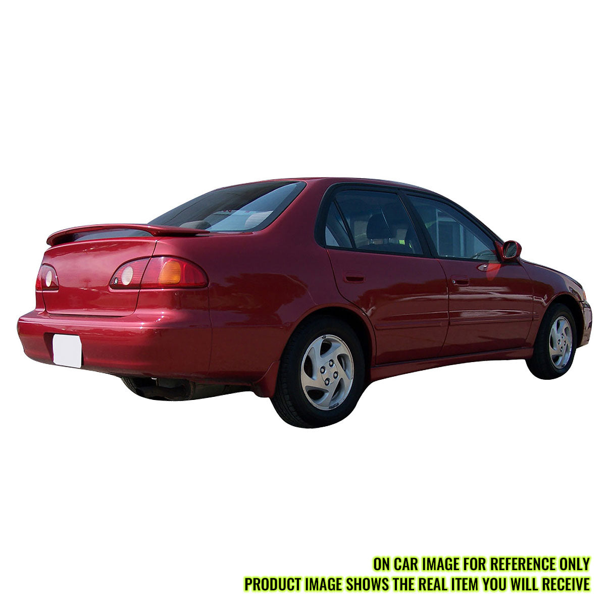 1998-2002 Toyota Corolla Rear Trunk Spoiler W/LED ABS