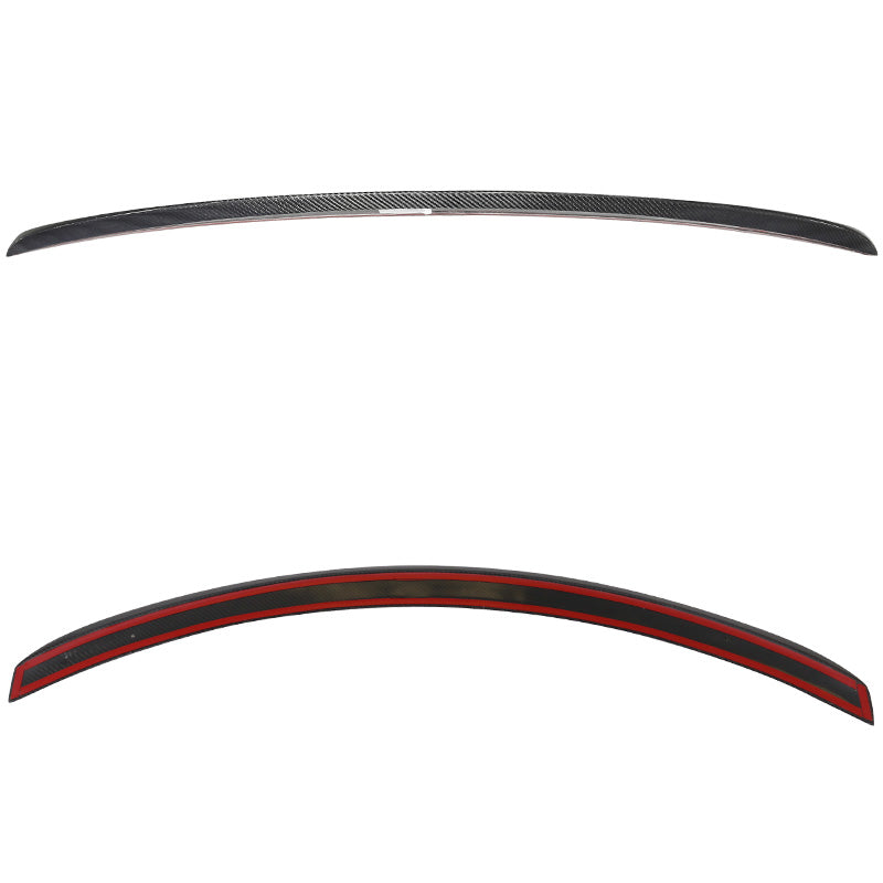 2012-2025 Tesla Model S Factory Style Carbon Fiber Trunk Lip Spoiler W