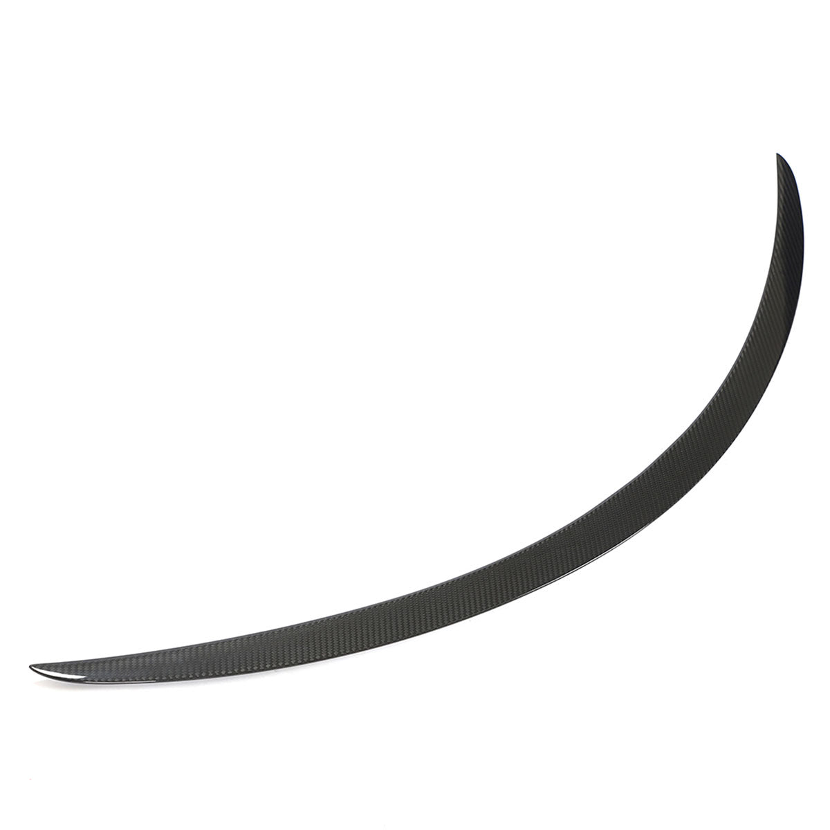2012-2023 Tesla Model S Gloss Black Rear Spoiler Wing Dry Carbon Fiber