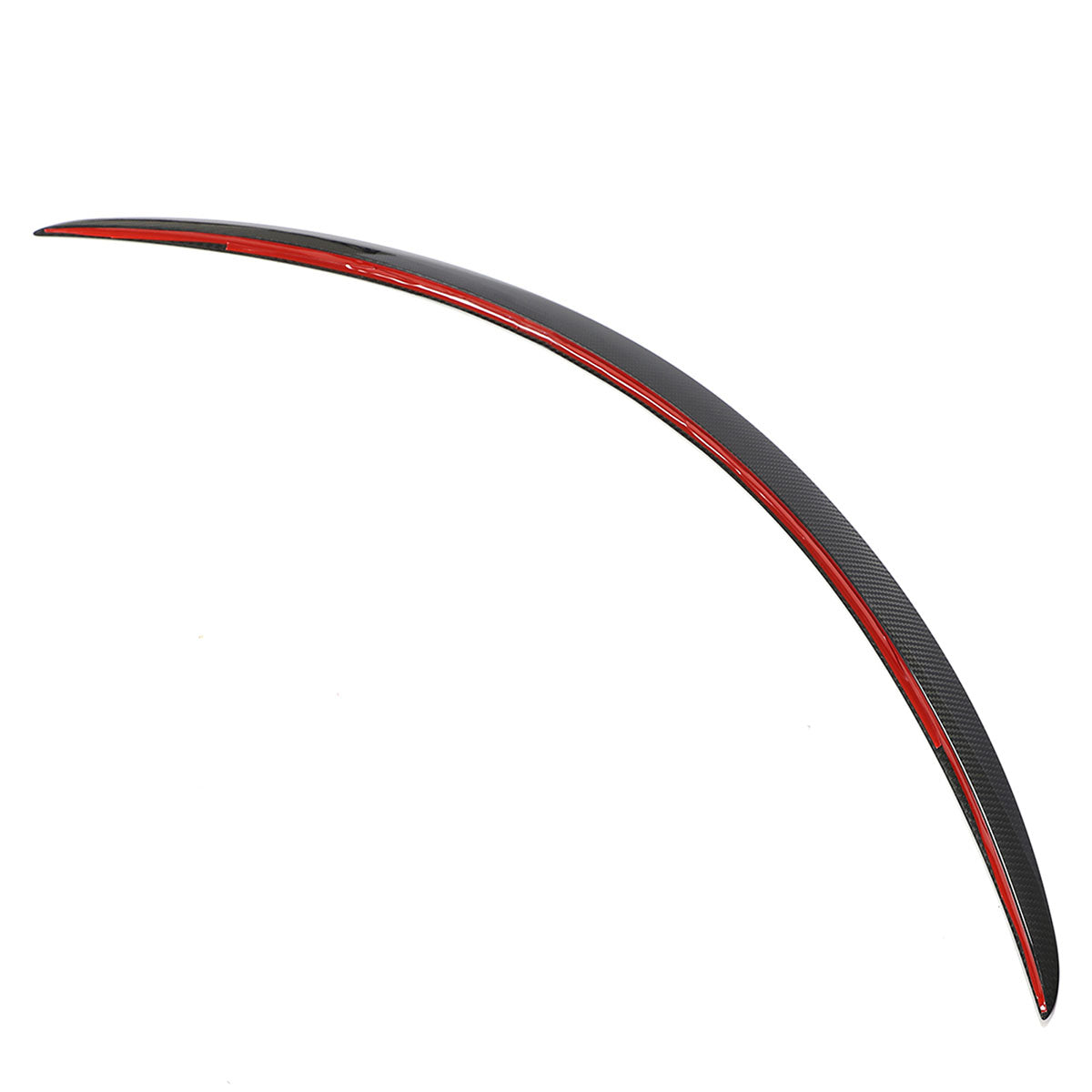 2012-2023 Tesla Model S Gloss Black Rear Spoiler Wing Dry Carbon Fiber